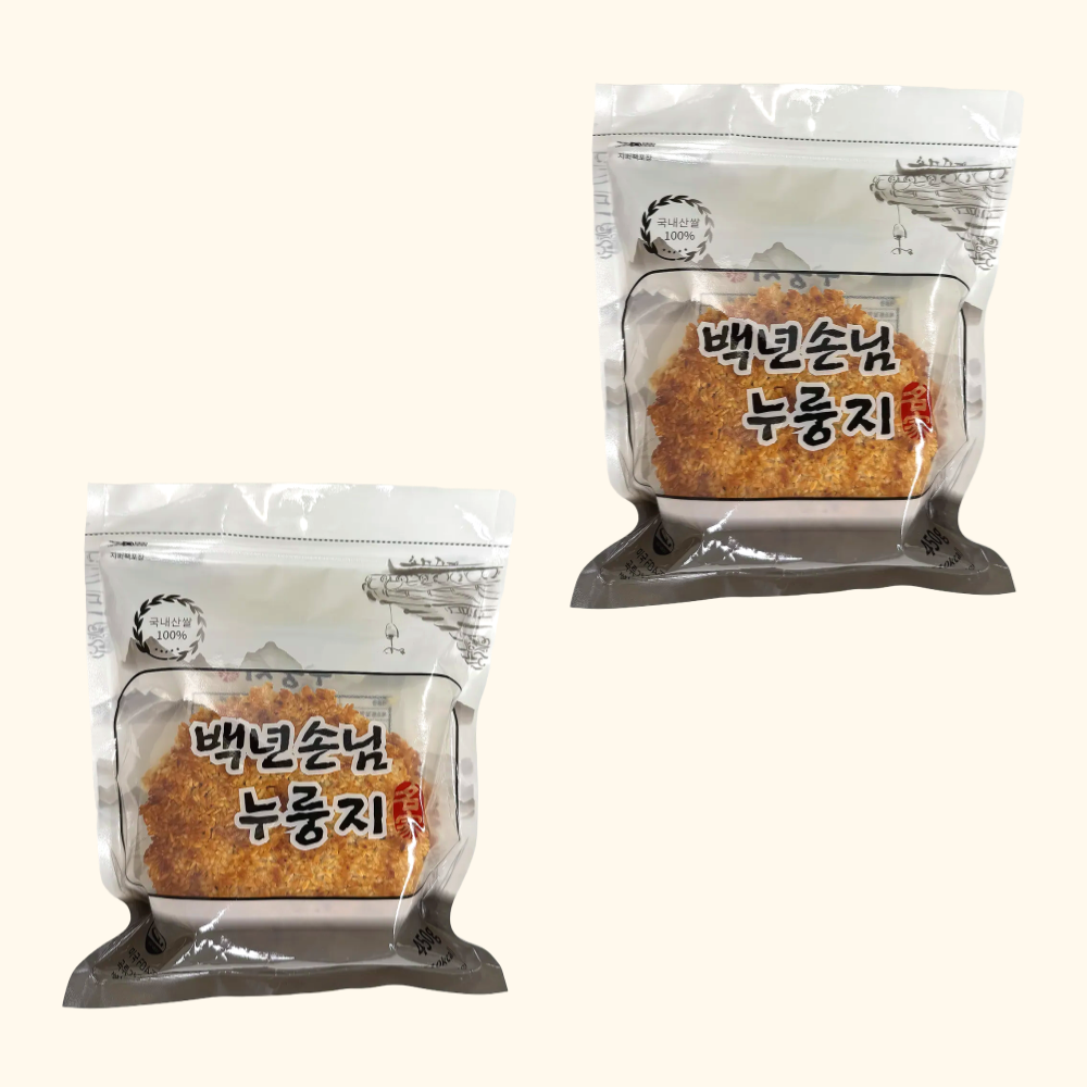 백년손님 국산 100% 가마솥 누룽지 450g