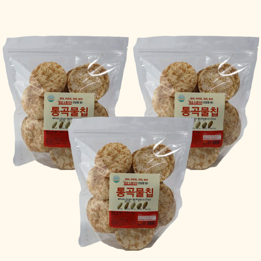 건강한 통곡물이 듬뿍~ 건강간식 통곡물칩200g