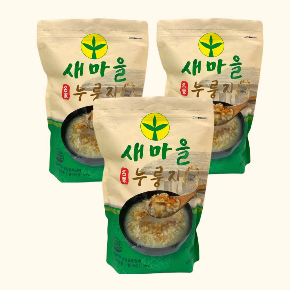 새마을 누룽지 국산 백미 가마솥 누룽지 800g-TEST