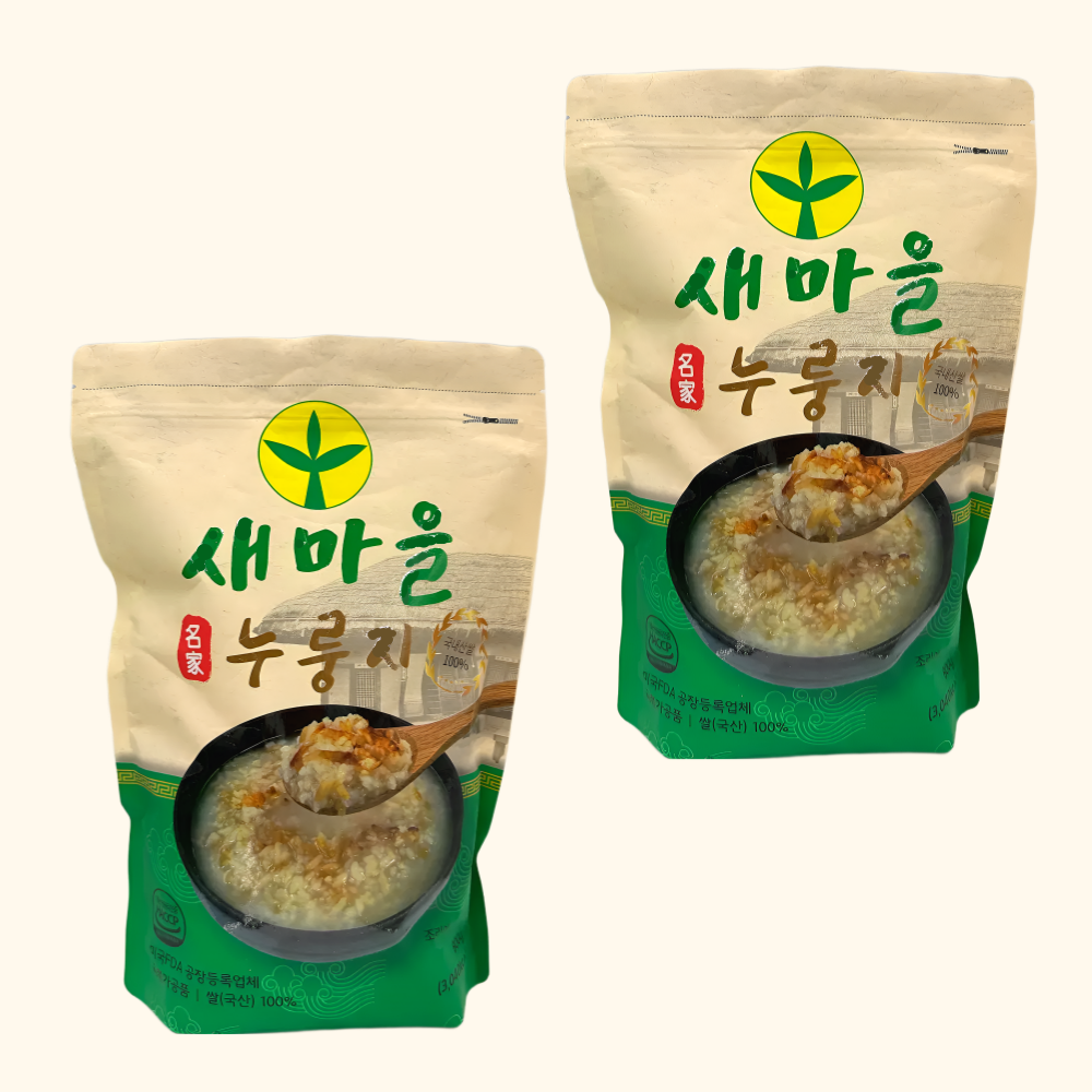 새마을 누룽지 국산 백미 가마솥 누룽지 800g-TEST